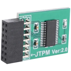 TPM 2.0 şifreleme güvenlik modülü uzaktan kart LPC-14PIN modülü 14Pin LPC MSI TPM2.0 LPC 14 Pin güvenlik modülü