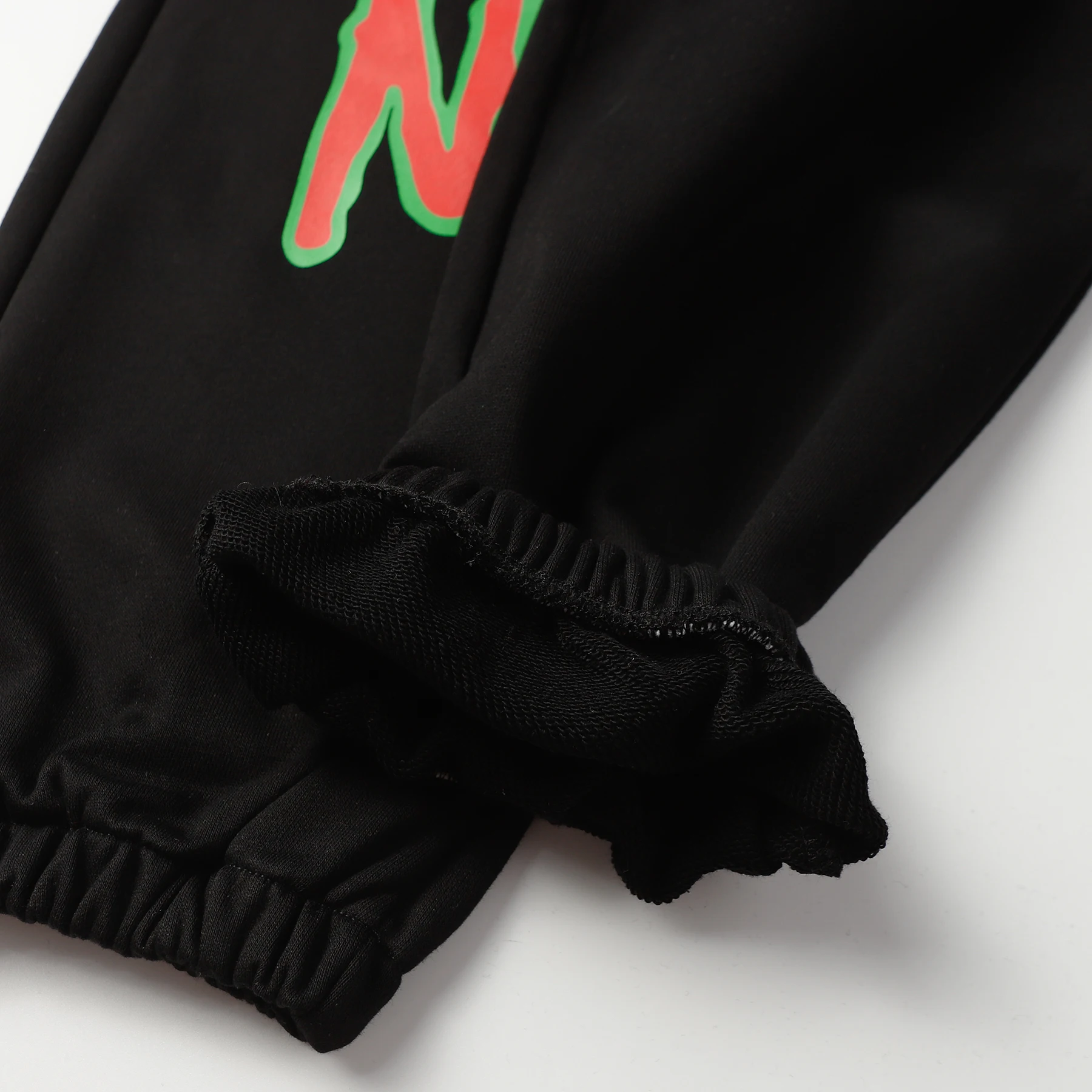 Spring/Summer New Saint Joggers Pants Graffiti Letter Printed Leggings Loose Sweat Pants Black Cotton Baggy Sweatpant Streetwear
