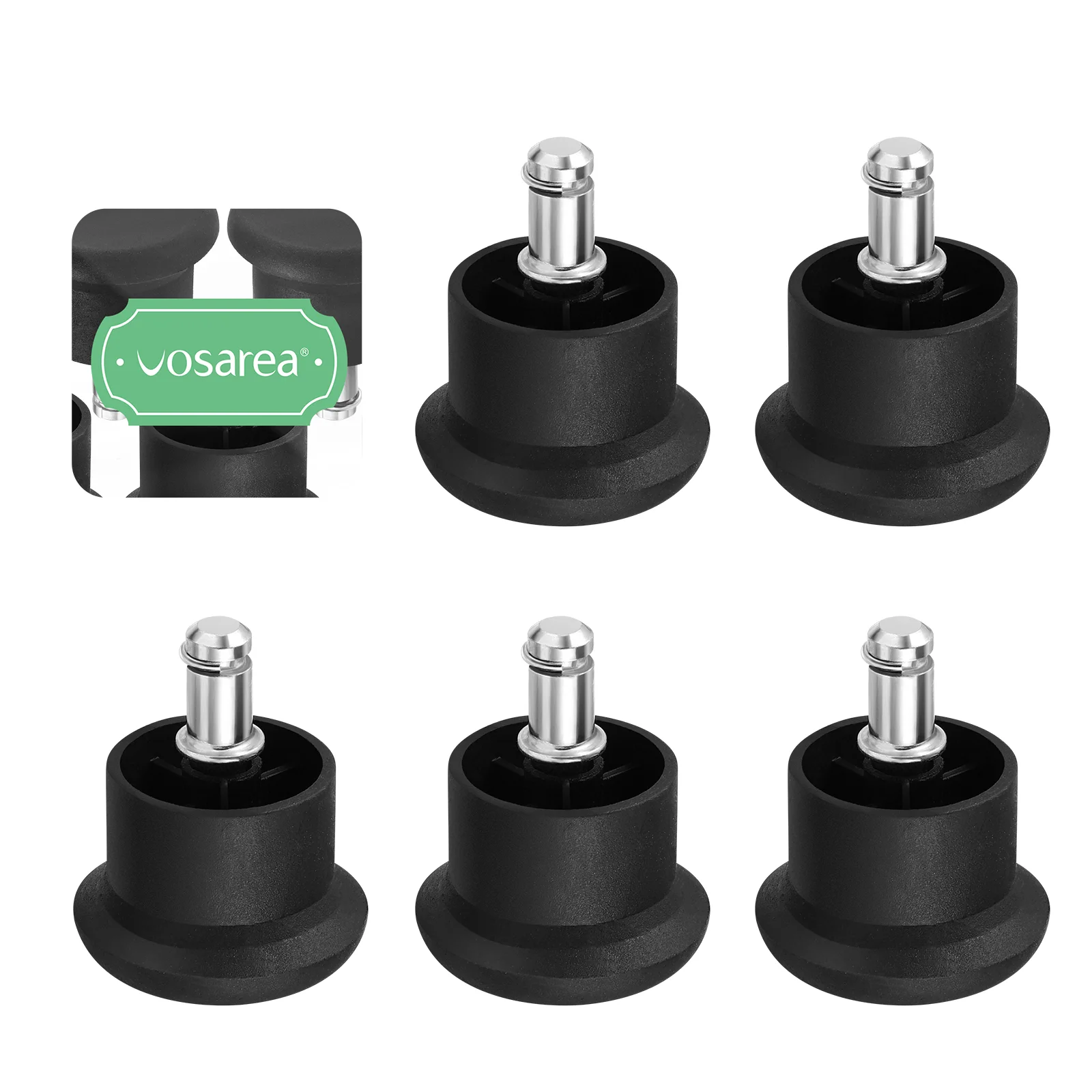 Casters Office Heavy Duty Replacement Feet and Wheel Plugs Foot Glides