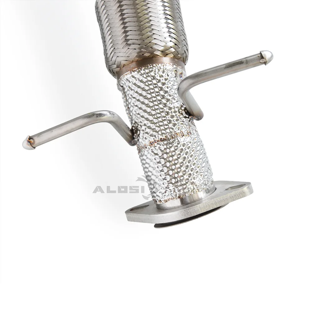 مناسبة لفورد مازدا 3 2.0 2008-2013 سباق الحرارية معزول العادم المنوع جامع العادم