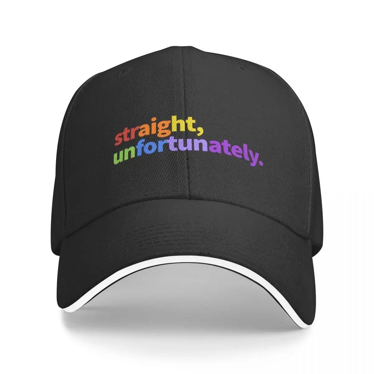 Straight, Unfortunately. Baseball Cap New In The Hat Hat Baseball Cap Rugby Caps For Women Men's