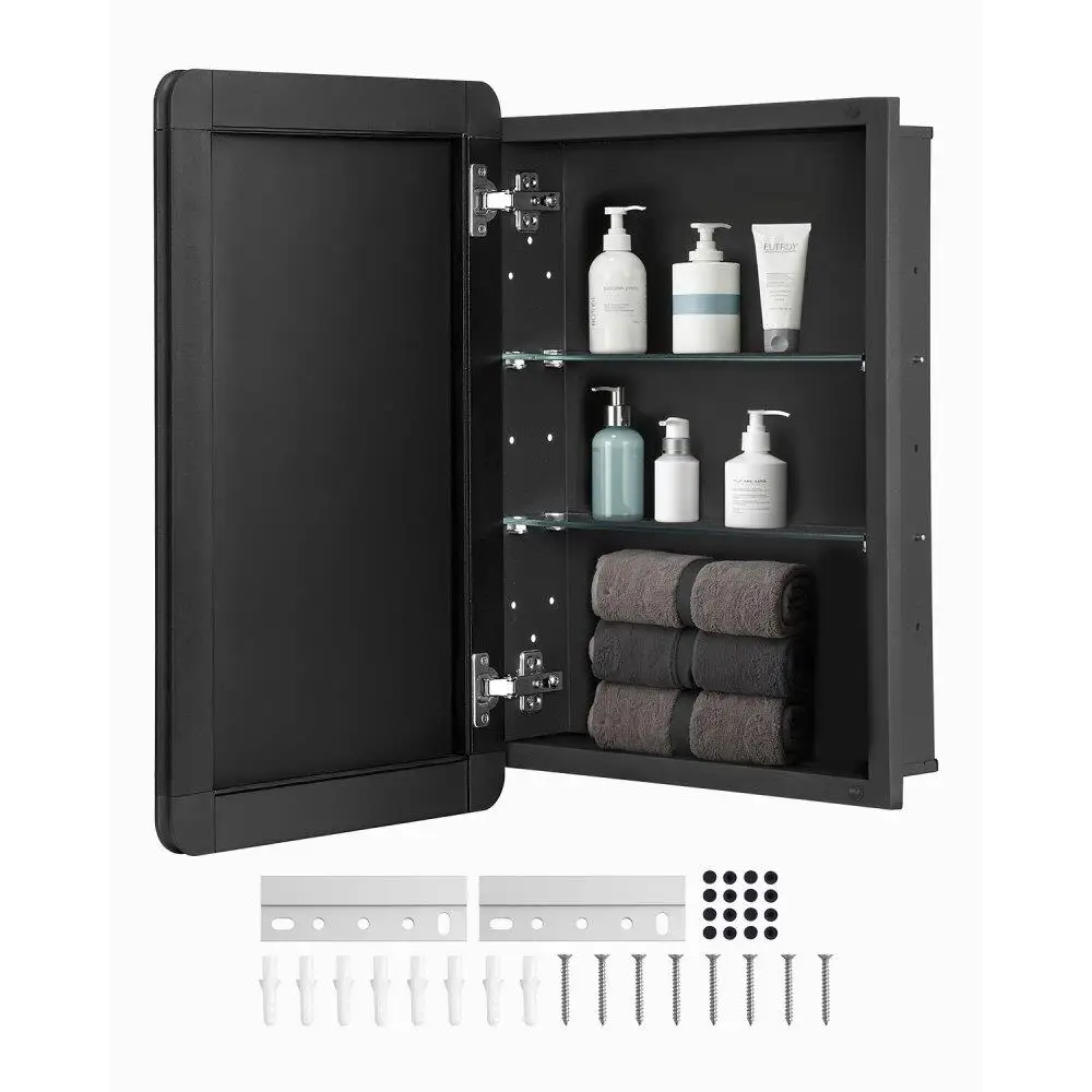 

Mirror Medicine Cabinet 16 x 24 Adjustable Shelves