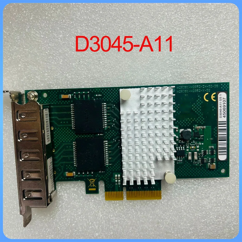 

For Intel/Fujitsu I350-T4 4-port Gigabit Network Card I350-T4 D3045-A11