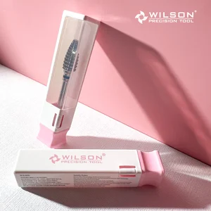 WILSON-Large تفتق مقص الأظافر لحفر مانيكير ، اكسسوارات الأظافر ، هلام صلب مجاني ، أدوات بت أفضل 8 لقم ثقب ويلسون مبيع - No8