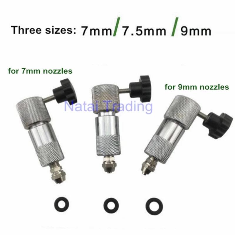 Inyector de riel común multifunción, herramienta de reparación de inyector de combustible diésel, 7mm, 7,5mm, 9mm, 9,5mm, para BOSCH CUMMINS