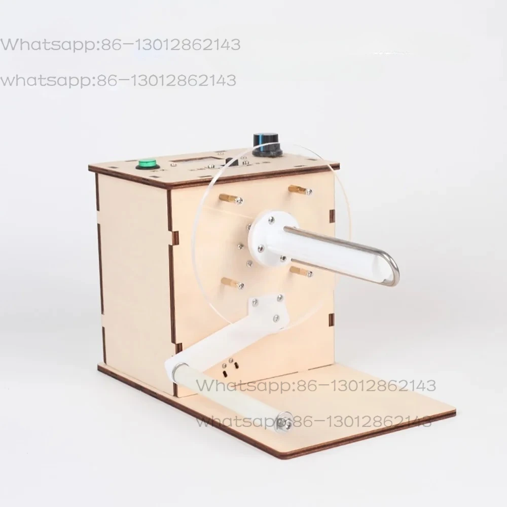 Small automatic label rewinding machine, label printing, bidirectional rewinding machine with power adapter