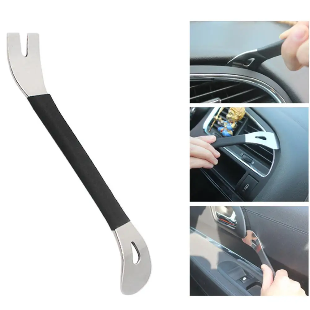 

Portable Auto Door Clip Trim Removal Tools Car Dashboard Panel Metal Repair Radio Removal Disassembly Audio Pry Tools Repai F1U8