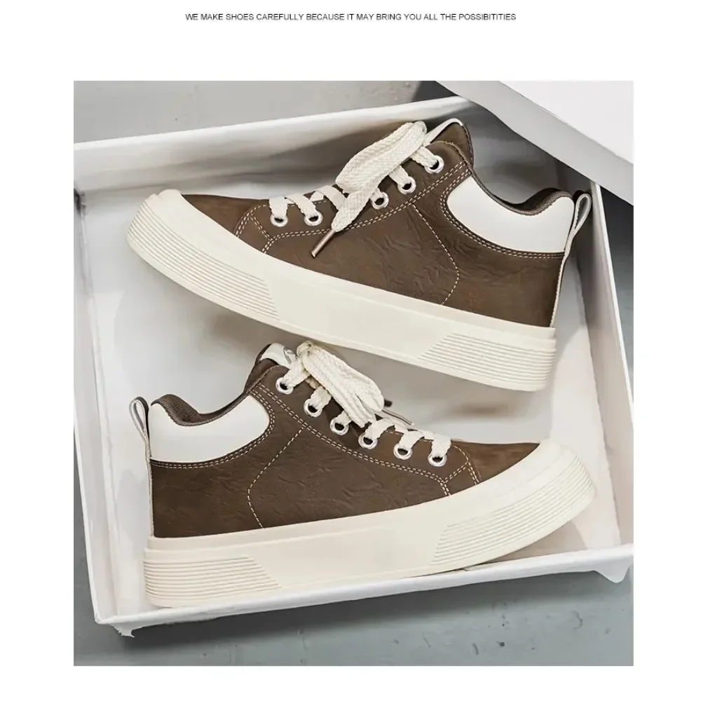 

Retro Outdoor Anti Slip Male Sports Shoes 2026 Fall Men's Casual Sneakers Fashionable Comfortable Breath Rubber Outsole Footwear