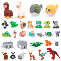 Large Big Building Blocks Animal Scene Assembly Accessories Compatible With Duplo LG Hot New Products Children Baby Gift Diy Toy