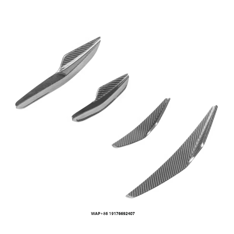 

Car Parts PK Style Dry Carbon Fiber Front Bumper Canard Wing Front Bumper Splitter forLamborghini EVO RWD Bodykit