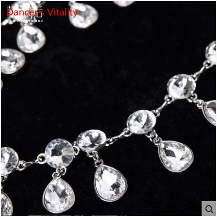 Rhinestone di cristallo Camelia Vestito Da Donna Cintura Danza Del Ventre Catena di Vita di Fiori In Argento Volpe di Disegno Del Cuore di Trasporto libero