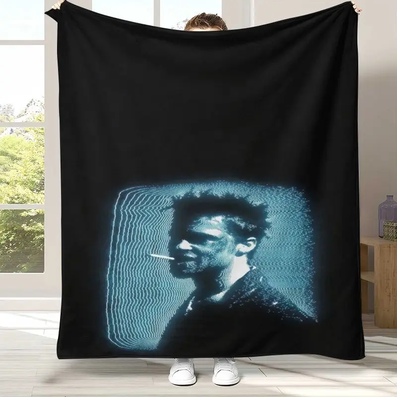 Classic Fight Club Movie Soft Flannel Throw Blanket,Cozy Warm Blanket for Bed,Sofa,Living Room,Picnic,Camping,Home Decor,Gift