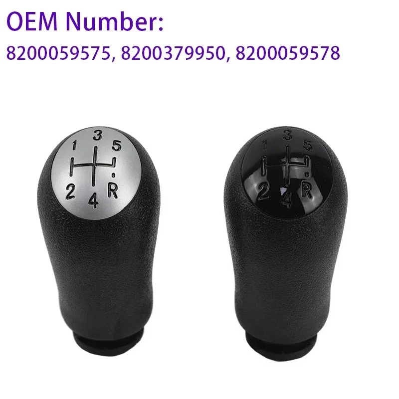 Gear Shift Knob Lever Stick Head for Renault Clio 3 Twingo 3 MK3 Laguna 2 Modus Dacia Dokker Duster Logan II Auto Interior Parts