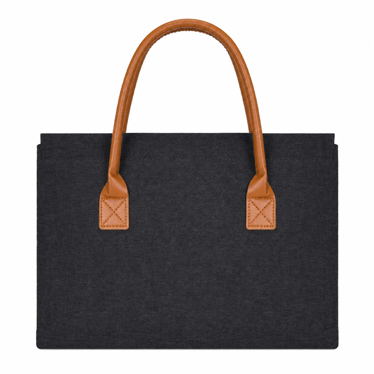 Portable Handheld Briefcase Double Layer Water Resistant Briefcase Business Briefcase Minimalist Office Storage Bag For Office
