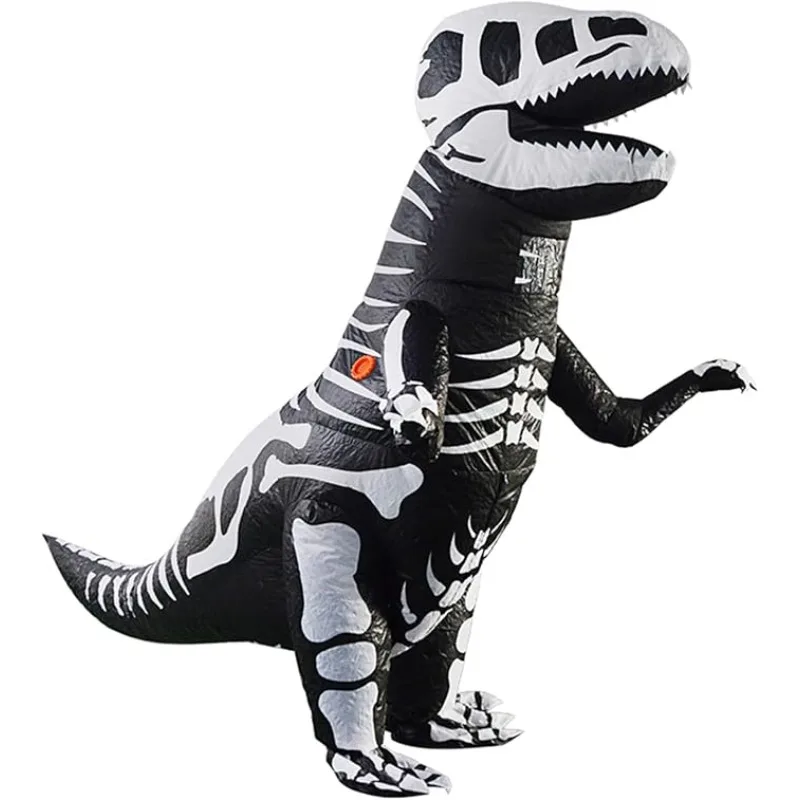 

Inflatable Dinosaur costume Skeleton Tyrannosaurus Inflatable Cosplay Party Christmas Halloween Dinosaur Skeleton Set