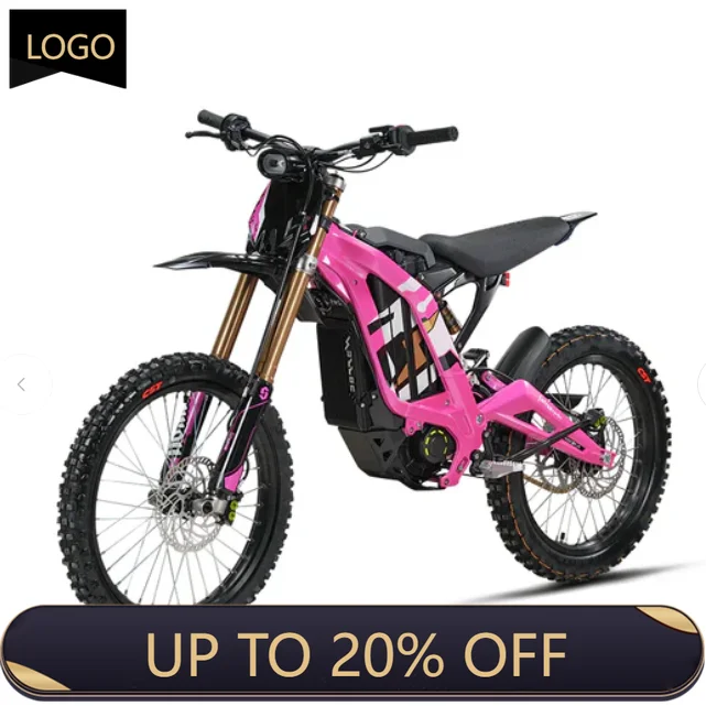 QQW QQA US Inventory Electric Bike 2026 Electric Off-Road 60V 8000W Mid-Drive Electric Motorcycle 40Ah 50mph 288 Nm 19-In