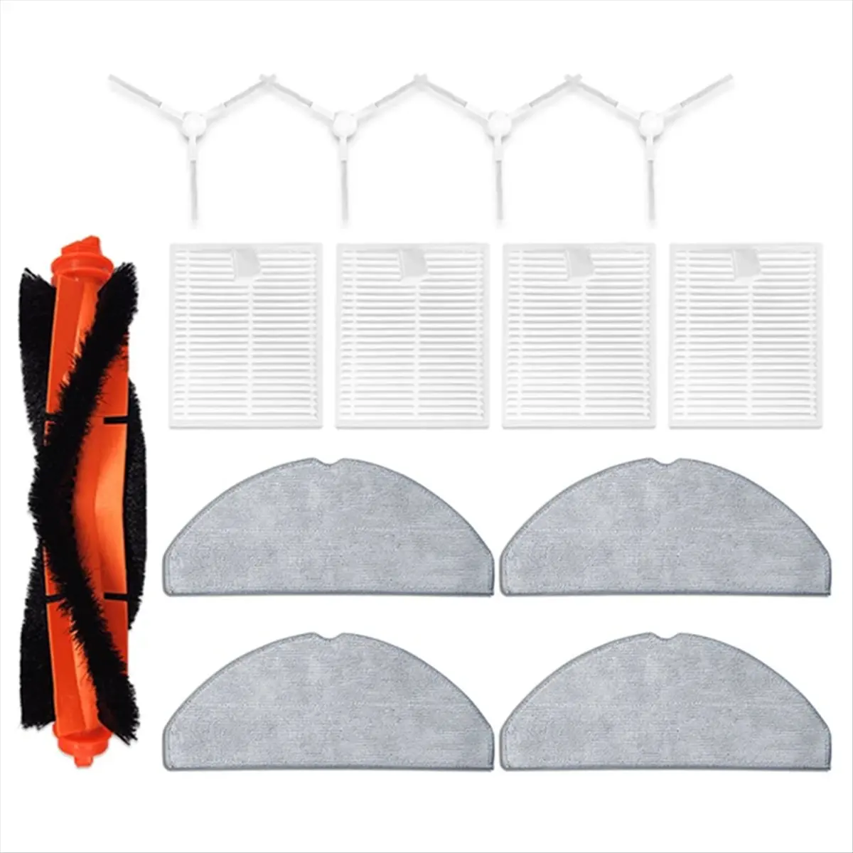 

BBNV For Xiaomi Robot Vacuum S20 / D106 Parts Main Roller Side Brush Filter Mop Cloth Accessories