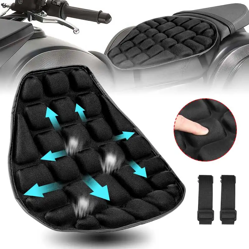 Motorcycle Seat Cover Cushion Breathable Comfort Pressure Relief For Pcx125 Tuning Supplies Honda Cbf 600 Chair Cushion Adv160