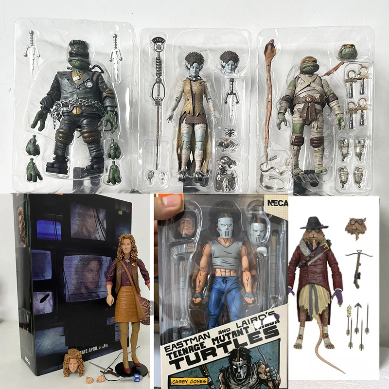 Teenage Mutant Ninja Turtles Splinter as Van Helsing Figure April Oneil Casey Jones Leonardo Casey Ronin TURTLES Action Figure