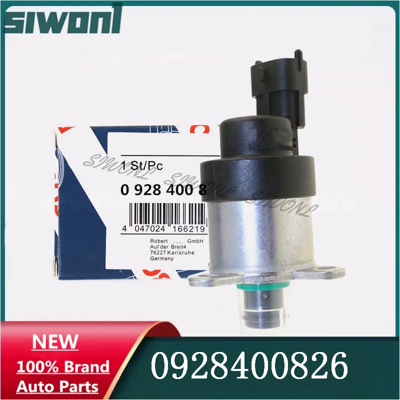 

Original Fuel Pump Pressure Regulator Control Metering Solenoid Unit 0928400826 For IVECO DAILY V VI CITROEN PEUGEOT 2.3 Hdi