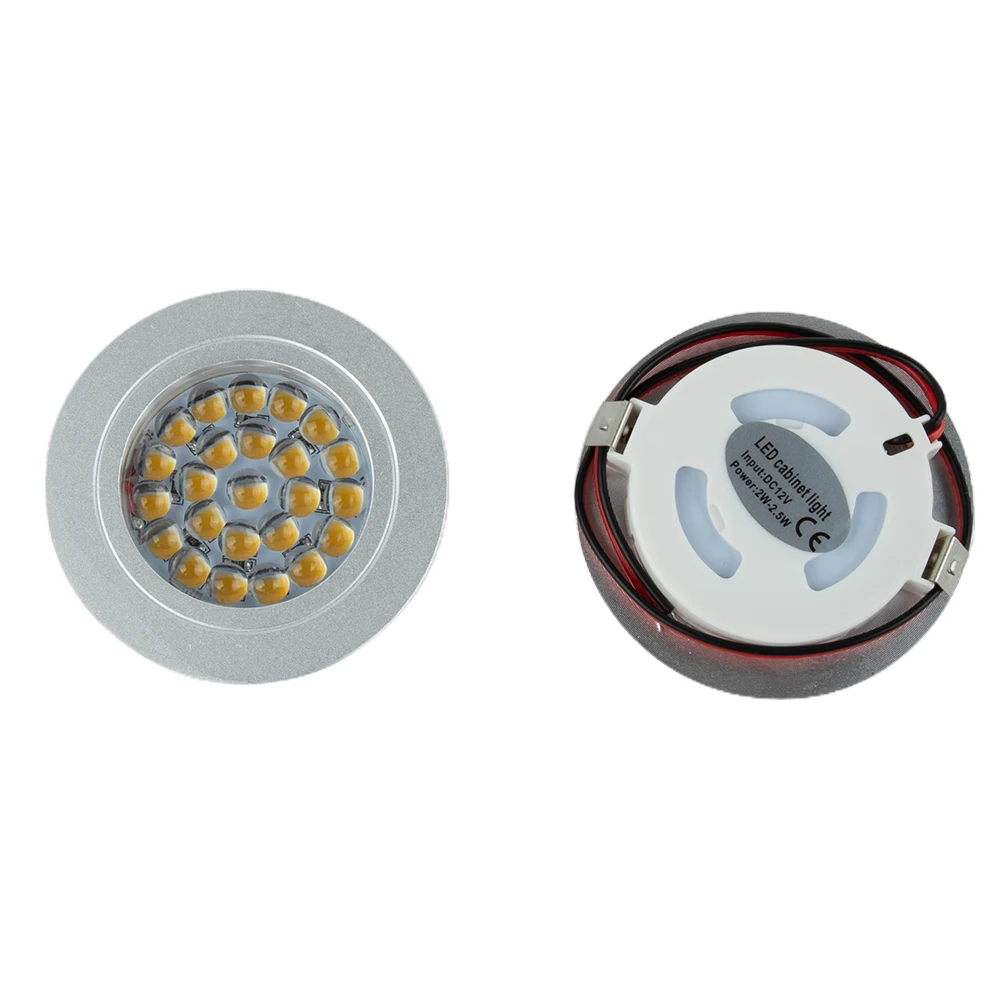 12V LED Touch Sensitive Lamp for Campervan for motorhome and Boat Use Warm White Spot Light with Compact Installation Size