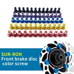 For SURRON Light Bee X Colorful Front Brake Disc Pad Screw Screws Dirt Bike Off-Road Motorcycle Accessories SUR-RON SUR RON