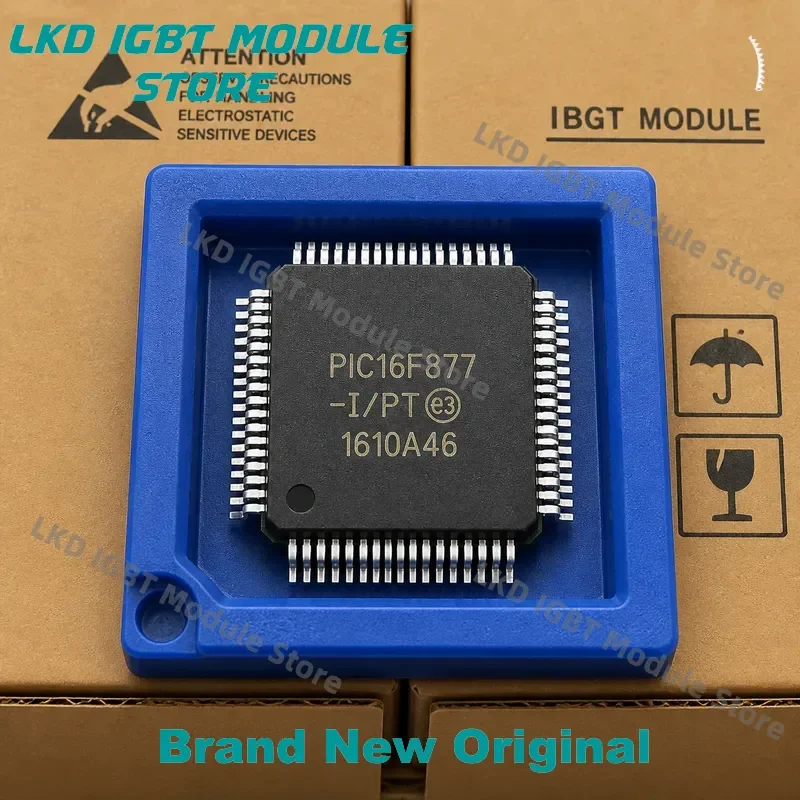 10pcs lot for PIC16F1947-I/PT IC TQFP64 brand new microcontroller chip fast free shipping original electronic components