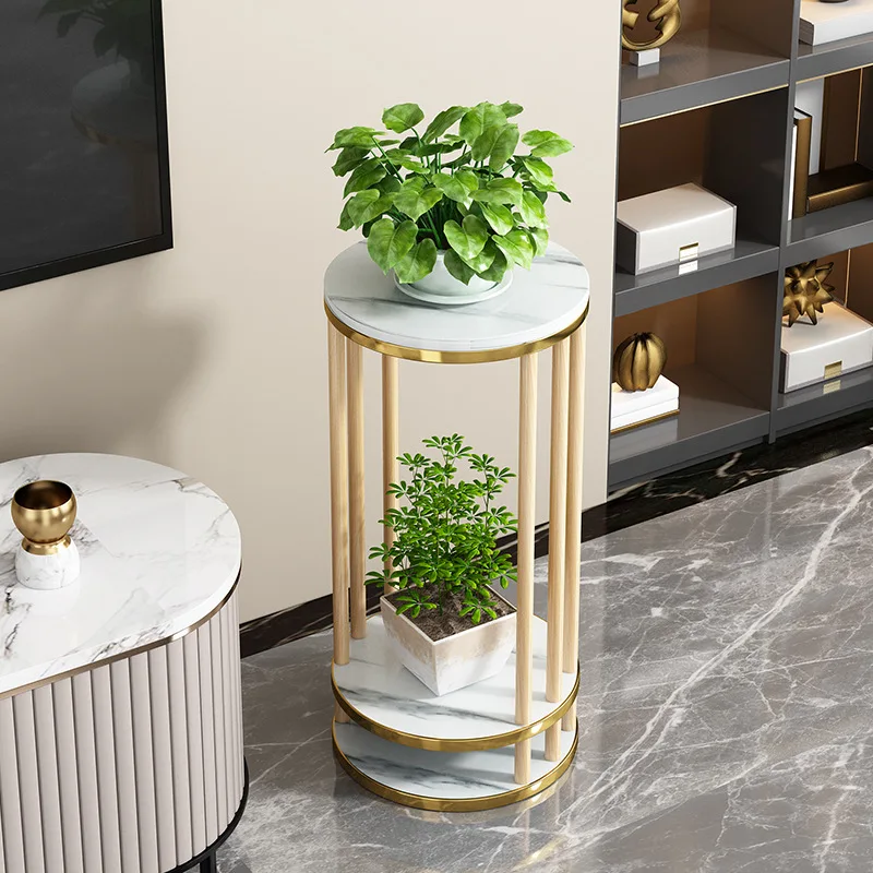 

Nordic Light Luxury Plant Shelves Multi-layer Decorative Flower Plant Shelves Indoor Outdoor Furniture Racks Pour Plantes YSZWJ