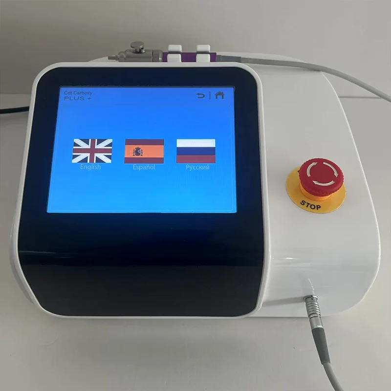 Portable CDT Plus Carboxytherapy Device Crow's Feet Removal Skin Tightening Professional Big Cdt Device