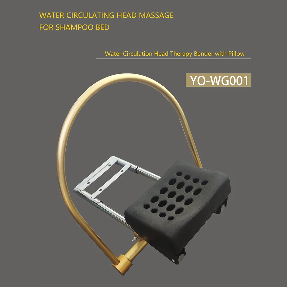 2022 New Style Water Circulation Head Therapy Curved Shower with Pillow for Shampoo Bed Hair Salon Head Massage