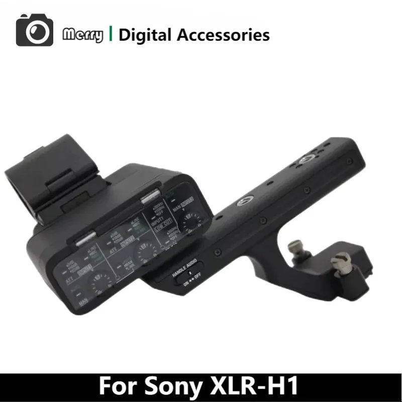 98% 새 정품 XLR-H1 XLR 탑 핸들 마이크 홀더 수리 부품(소니 FX3 FX30 카메라 액세서리용 ECM-XM1 포함)