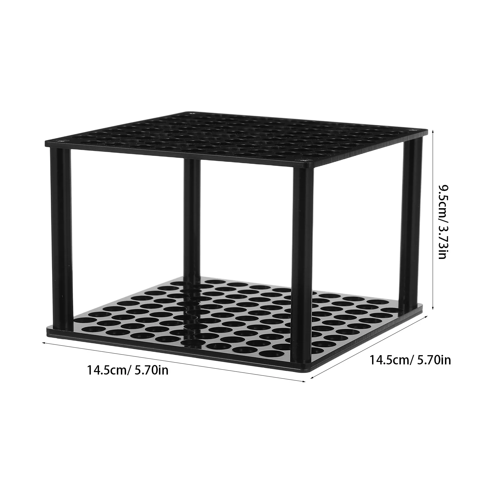 حامل فرشاة أكريليك منظم مكتب بفتحة 96 للأقلام وأقلام التلوين وأدوات الطلاء ورف تخزين للمدرسة والمكتب واستخدام الاستوديو الفني #5