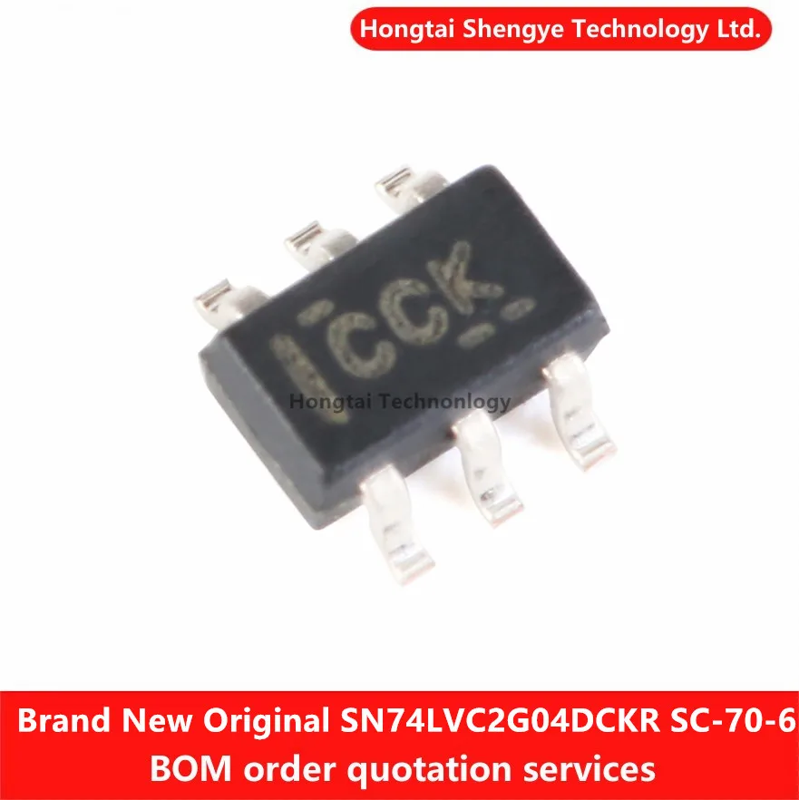 New Original SN74LVC2G04DCKR SC-70-6 High Performance Dual Inverter Chip