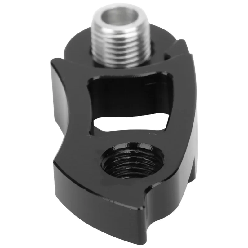 دراجة جبلية خلفية Derailleur شماعات دراجة سبائك الألومنيوم الذيل هوك موسع ملحق أسود #3