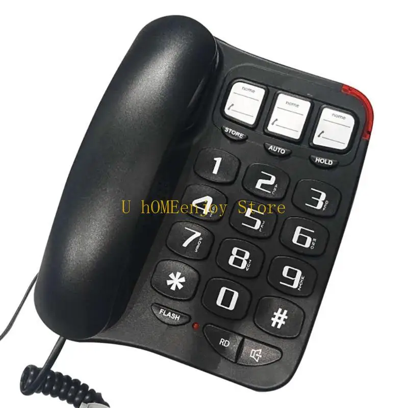 B0KF Senior-Friendly Telephone Landline Phone Large Buttons and High Volume