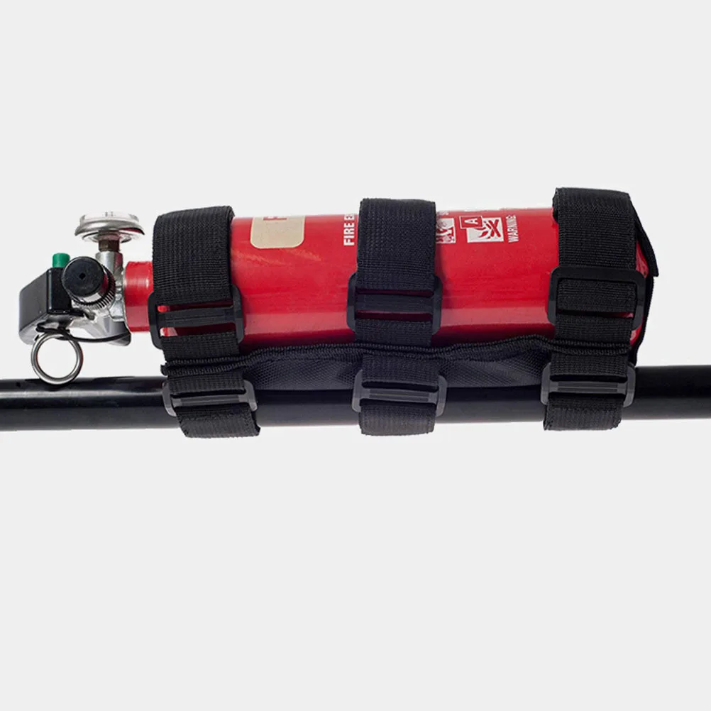 

1pc Fire Holder Strap Adjustable Mount Band For Car Trunk Storage Bracket Extinguisher Fixing Band Car Use Extinguisher Strap