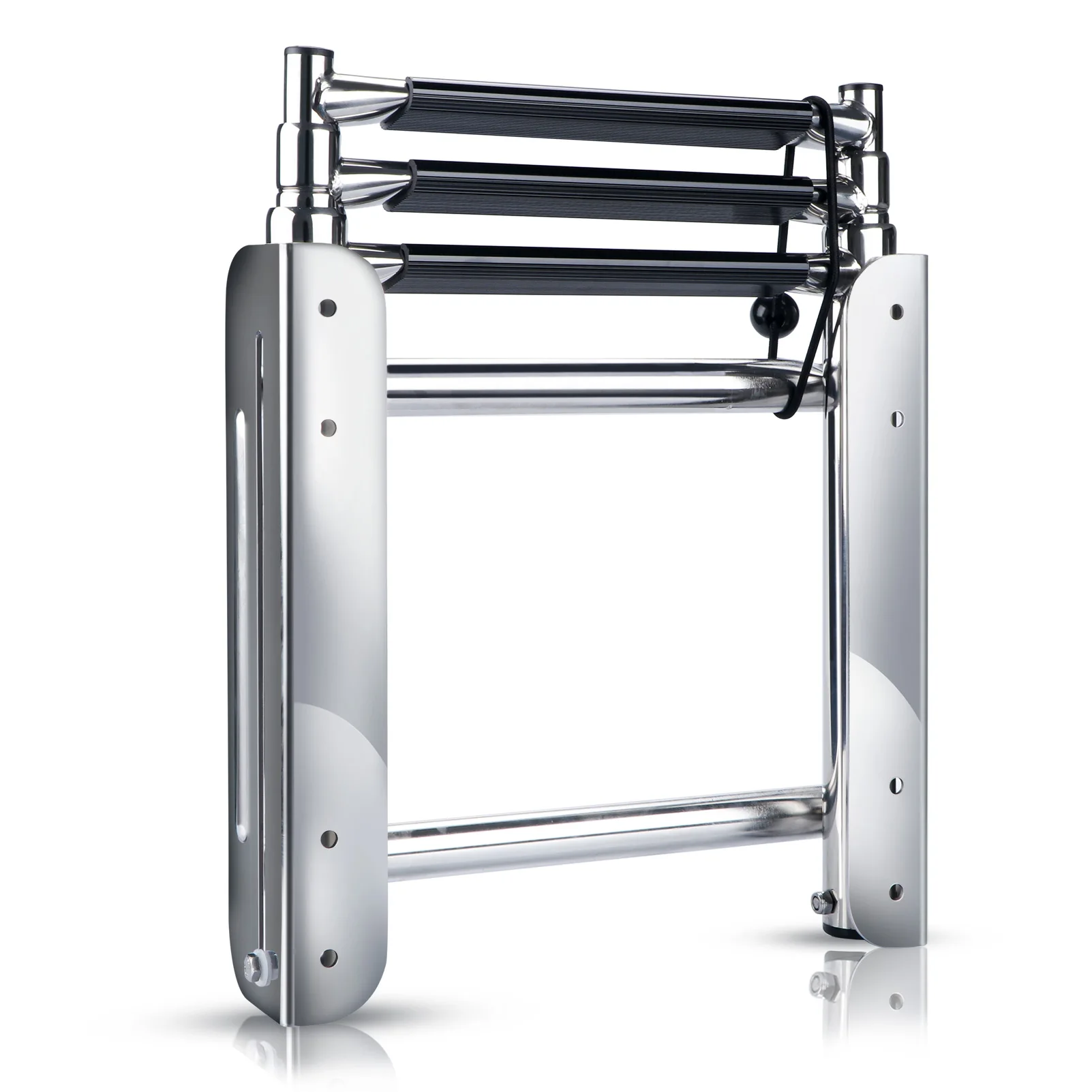

3 Step Boat Ladder Stainless Steel Marine Launching Ladder Folding Telescopic Boarding Ladder Pedal for Yacht Accessories escada
