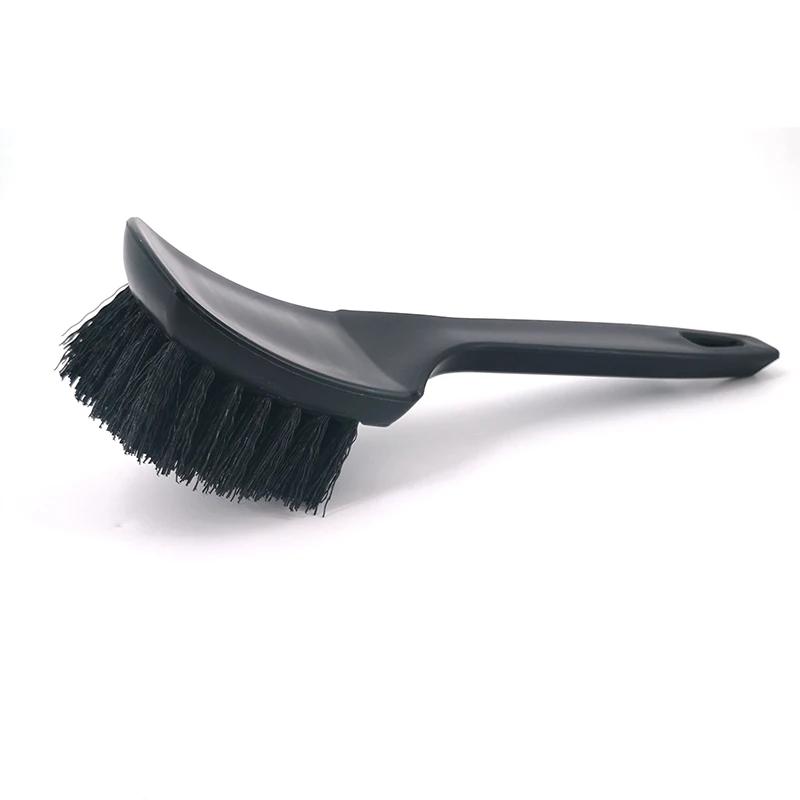 Auto Tire Rim Brush Wheel Hub Cleaning Brushes Car Wheels Detailing Cleaning Accessories Black White Tire Auto Washing Tool