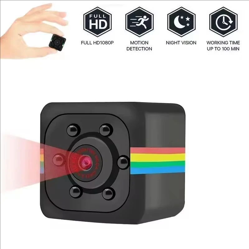 SQ11 1080P HD Mini Camera Smart Webcam IR Night Vision Card Direct Recording Surveillance IP Camera