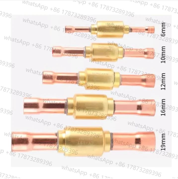 Check valves Anti-reflux valve for Air conditioner cold storage unit  Heat pumps Refrigerating plant  weld 1/4 1/2 3/4 5/8