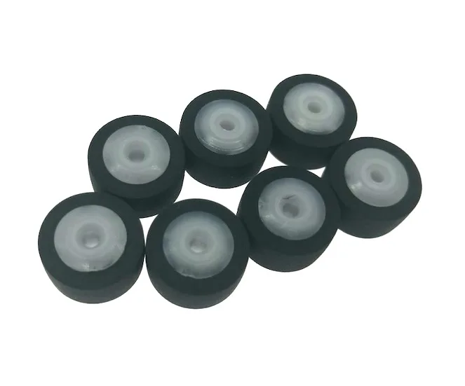 48pcs 13mmx8x2 for SHARP 777 9292 6060 walkman belt pulley rubber audio recorder cassette deck pinch roller tape Stereo player