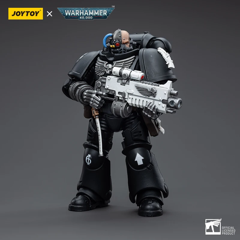 In Stock JOYTOY WARHAMMER Iron Hands Intercessors Brother Gravak Ignar Sergeant Kalock Bantus Robot Action Model Art Collection