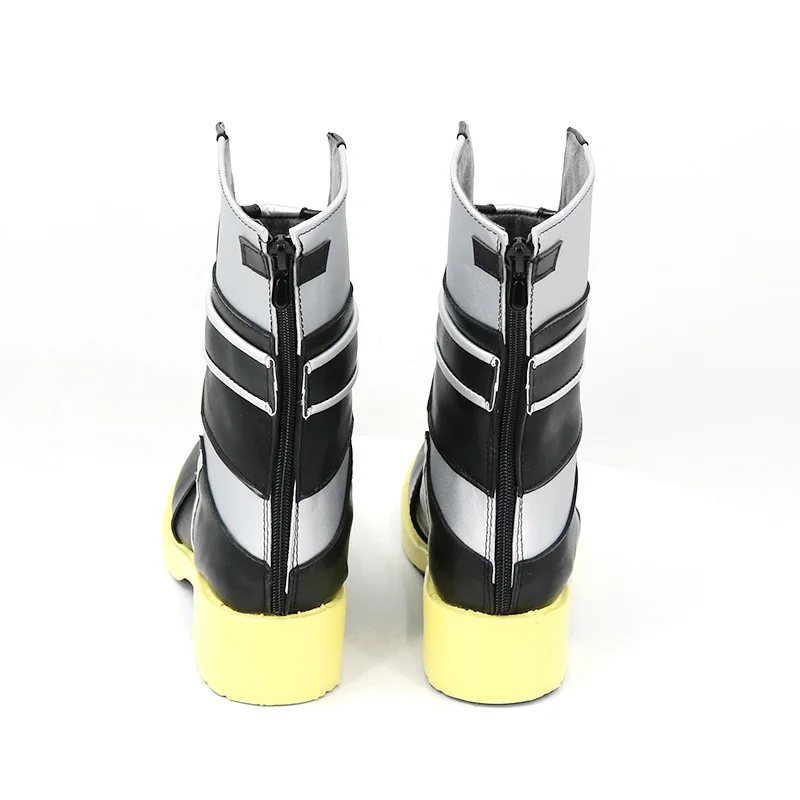 SideM Cosplay Shoes PU Leather Shoes Halloween Boots Cosplay Props Custom Made