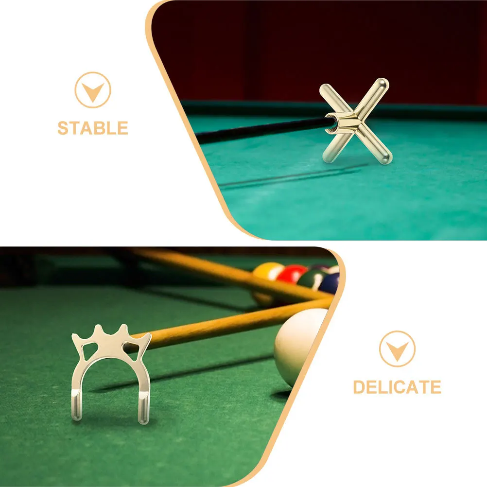 2 قطعة جسر البلياردو رئيس المعادن تجمع جسر عصا مع استقرار عالية عدم الانزلاق جديلة الراحة للعب لعبة طاولة بلياردو السنوكر #6