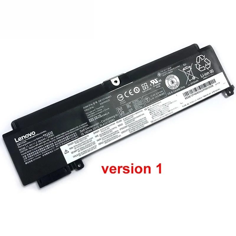 레노버 씽크패드 T460s T470s 용 정품 배터리, 01AV405, 01AV407, 00HW022, 00HW023, 00HW024, 00HW025, 00HW038, 11.4V, 24WH