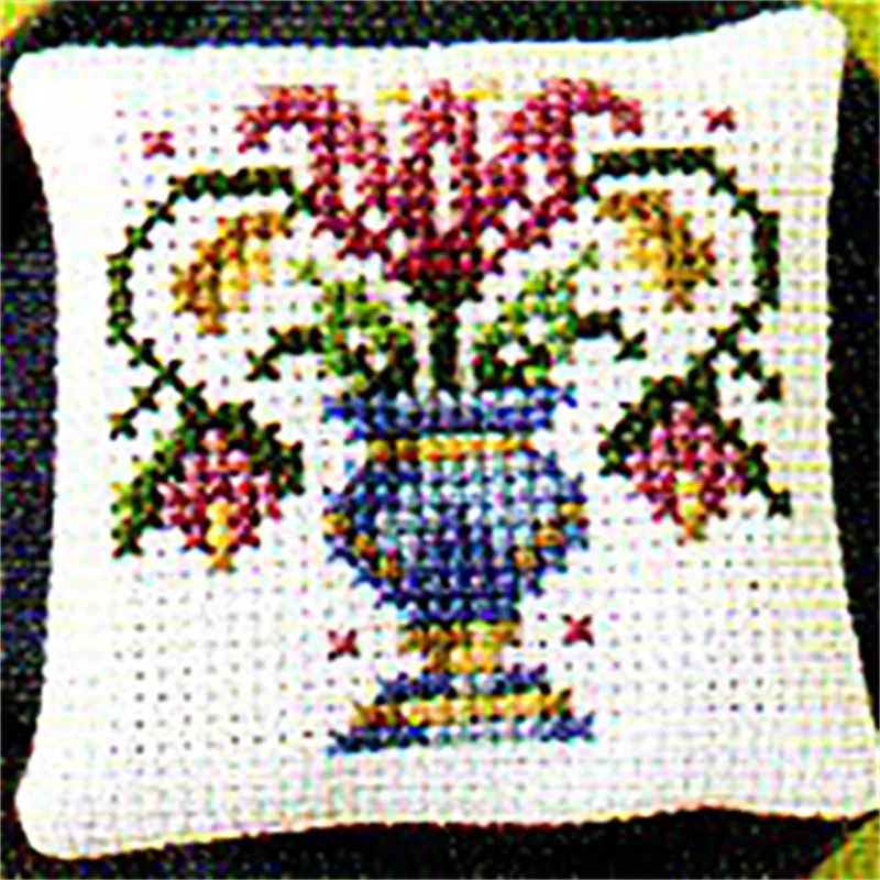 ZC156 Cross stitch kits Cross-stitch embroidery sets Needlework set threads Pin Needle Cushion Biscornu Counted Cross-Stitching