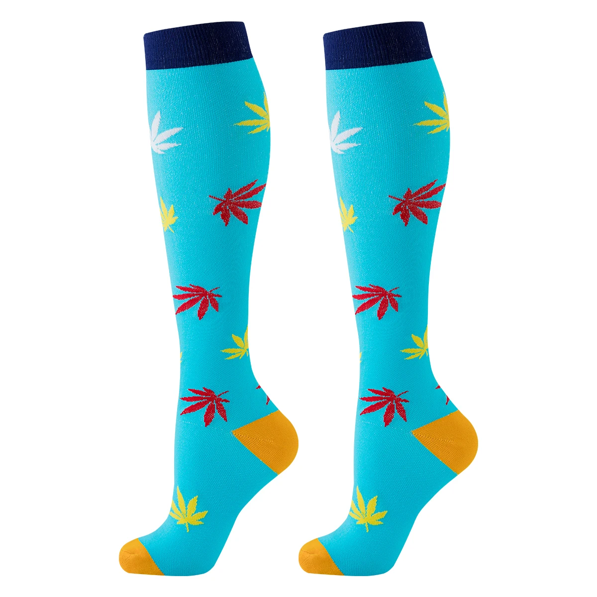 Kaus kaki kompresi binatang untuk wanita, Kaos Kaki lari 6 pasang, kaus kaki kompresi perawat olahraga hewan untuk wanita