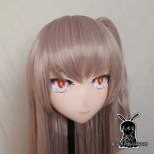 

(KM5167)Top Quality Handmade Female Resin Cosplay Japanese Role Play UMP45 Kigurumi Mask Crossdresser Doll Transgender Mask