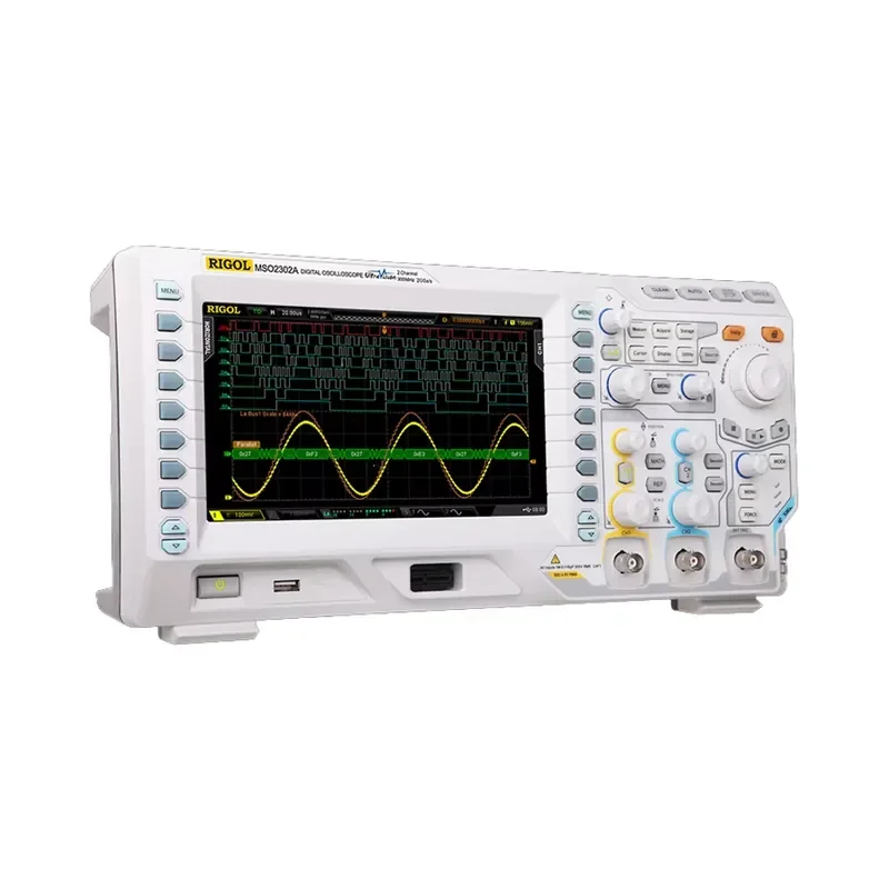 MSO2302A High-Performance 300 MHz Mixed Signal Oscilloscope 2 2 GSa/s Sample Rate Deep Memory Serial Bus