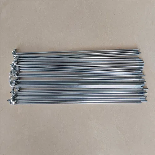 Imagen 2 del producto Radios de bicicleta eléctrica de 12G de diámetro y 2,5mm, longitud de 170-305mm, acero, 40 Uds. Con pezones